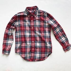 Gap kids red/navy/white button down VGUC M(8Y)
